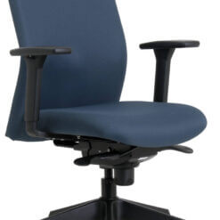 Bureaustoel Voorthuizen blauw.03